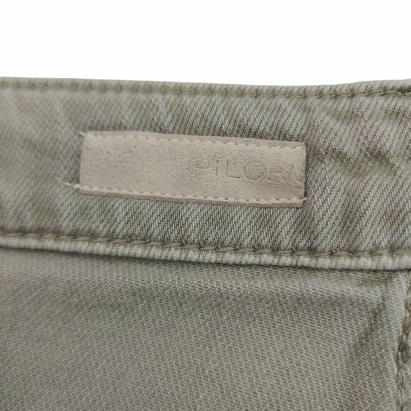 Anthropologie Pilcro The Breaker Jeans Womens 25 Light Green Barrel Retro Y2K - Picture 7 of 12